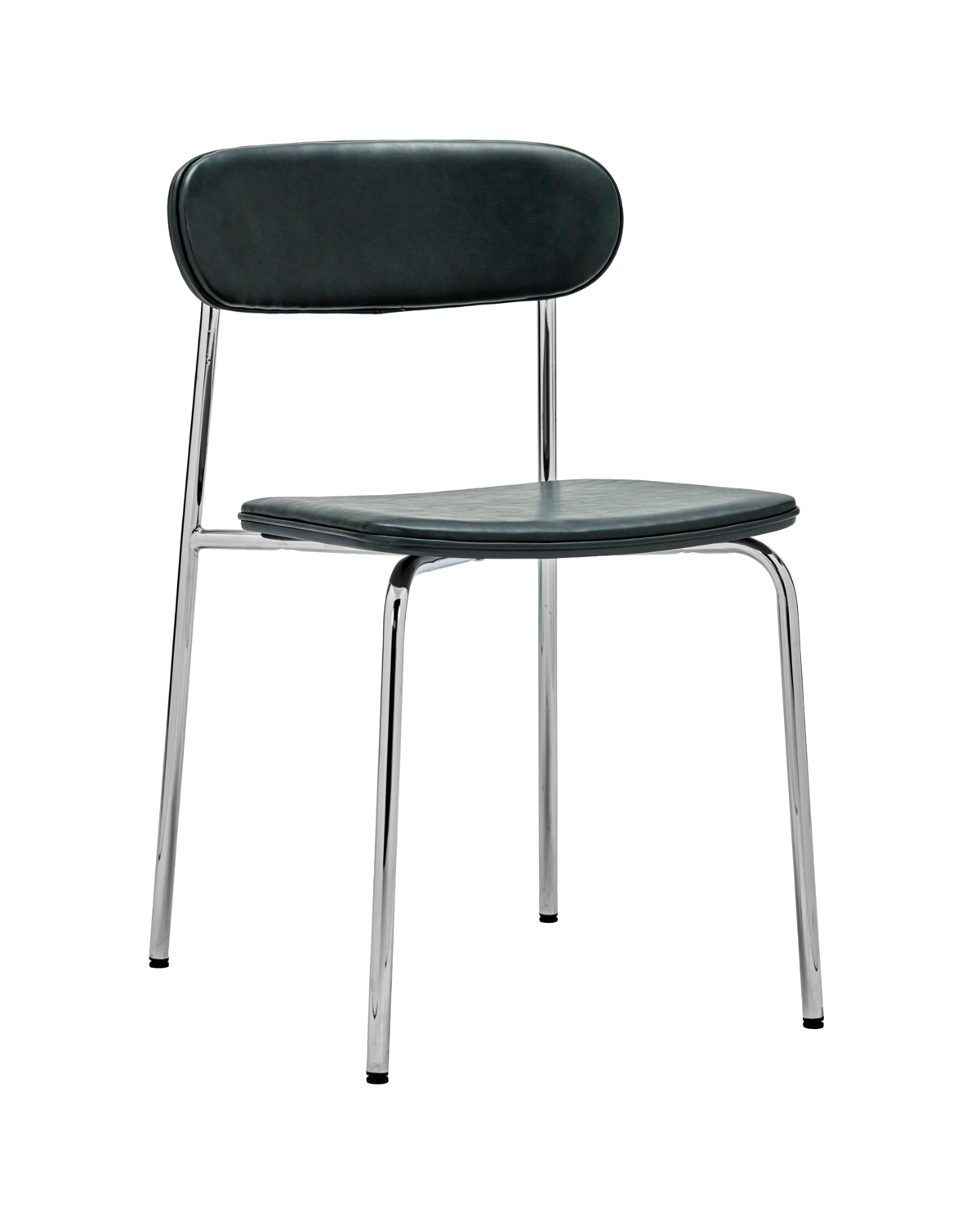 Stol, HDPova, Chrome; Mörkgrön