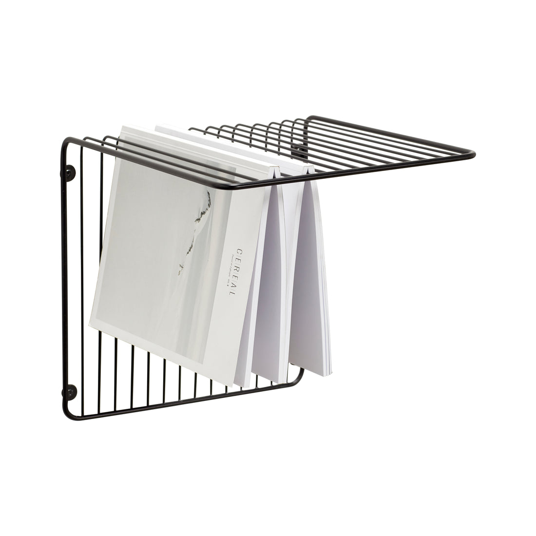 Slank hylla stor svart - 31x31xh31cm