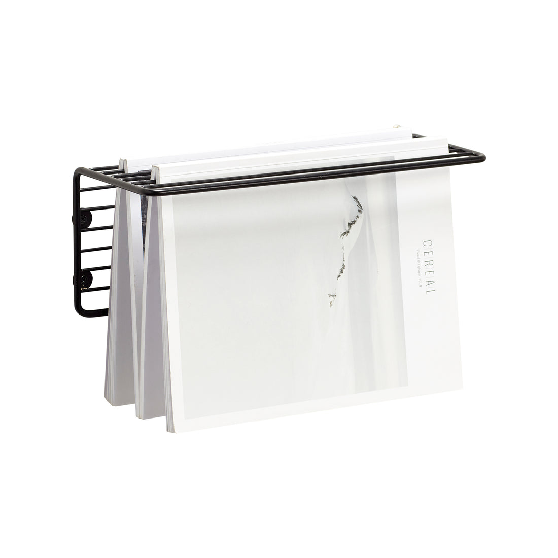 Smal hylla liten svart - 32x13xh13cm