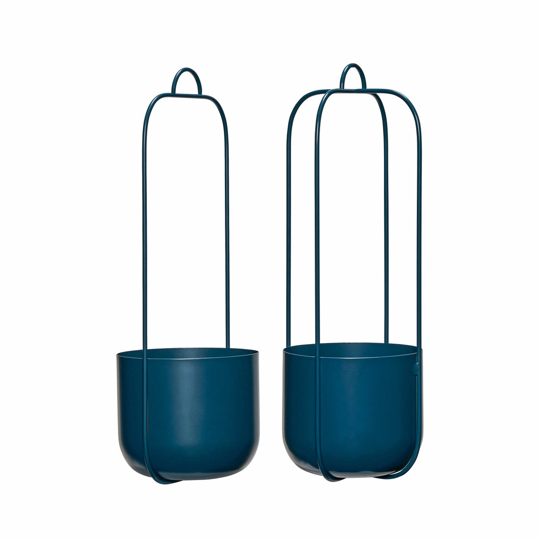 Lotus hängande potten bensin (uppsättning av 2) - Ø16xh44cm