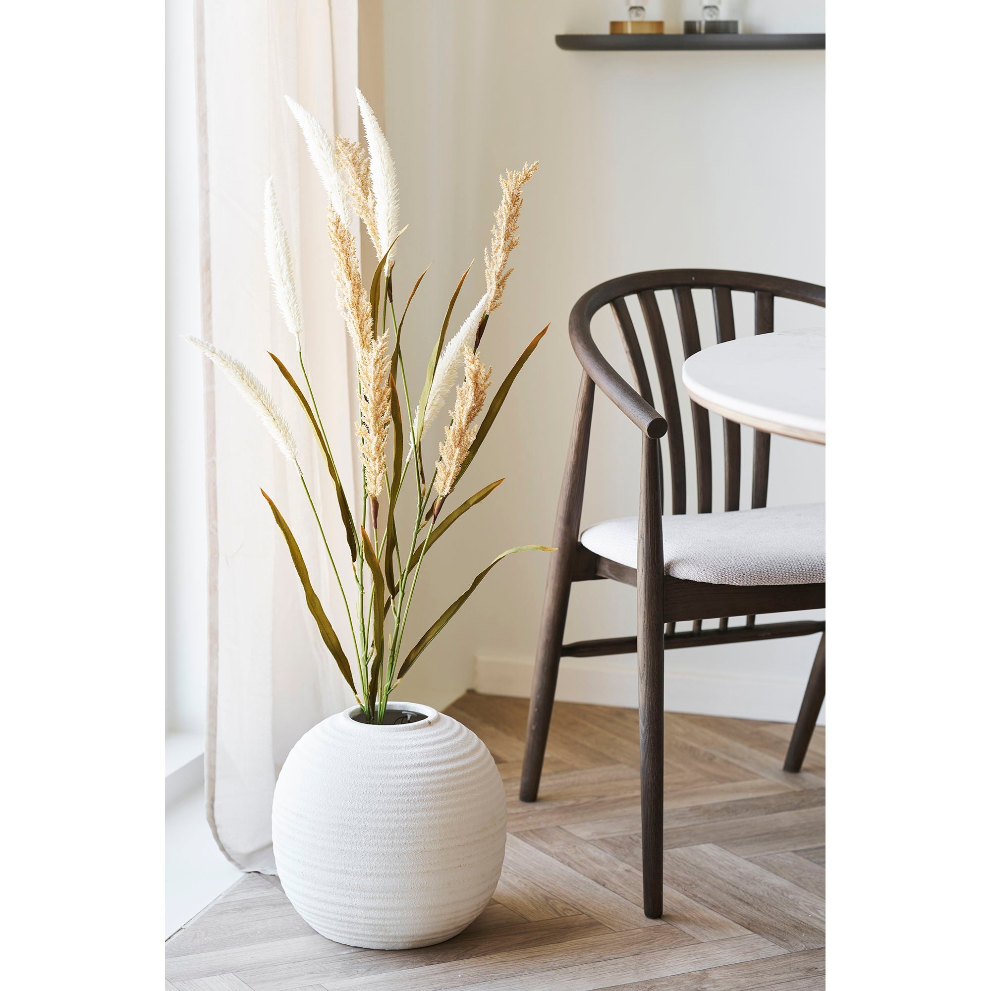 Deko gräs - Deko gräs, konstgjord, beige/sand, 2 stjälkar, h: 130 cm