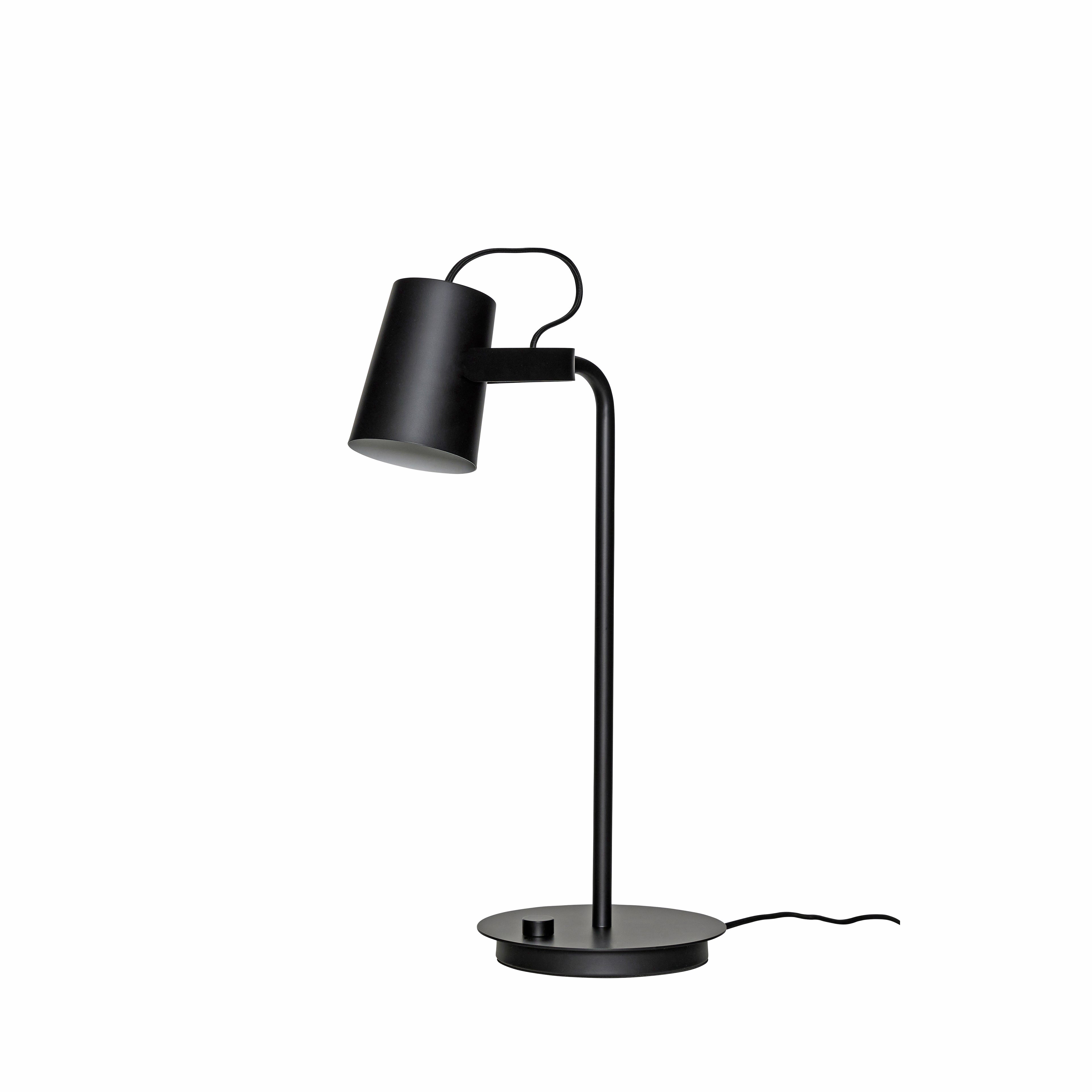 Ardent bordslampa svart - 35x20xh54cm, e14