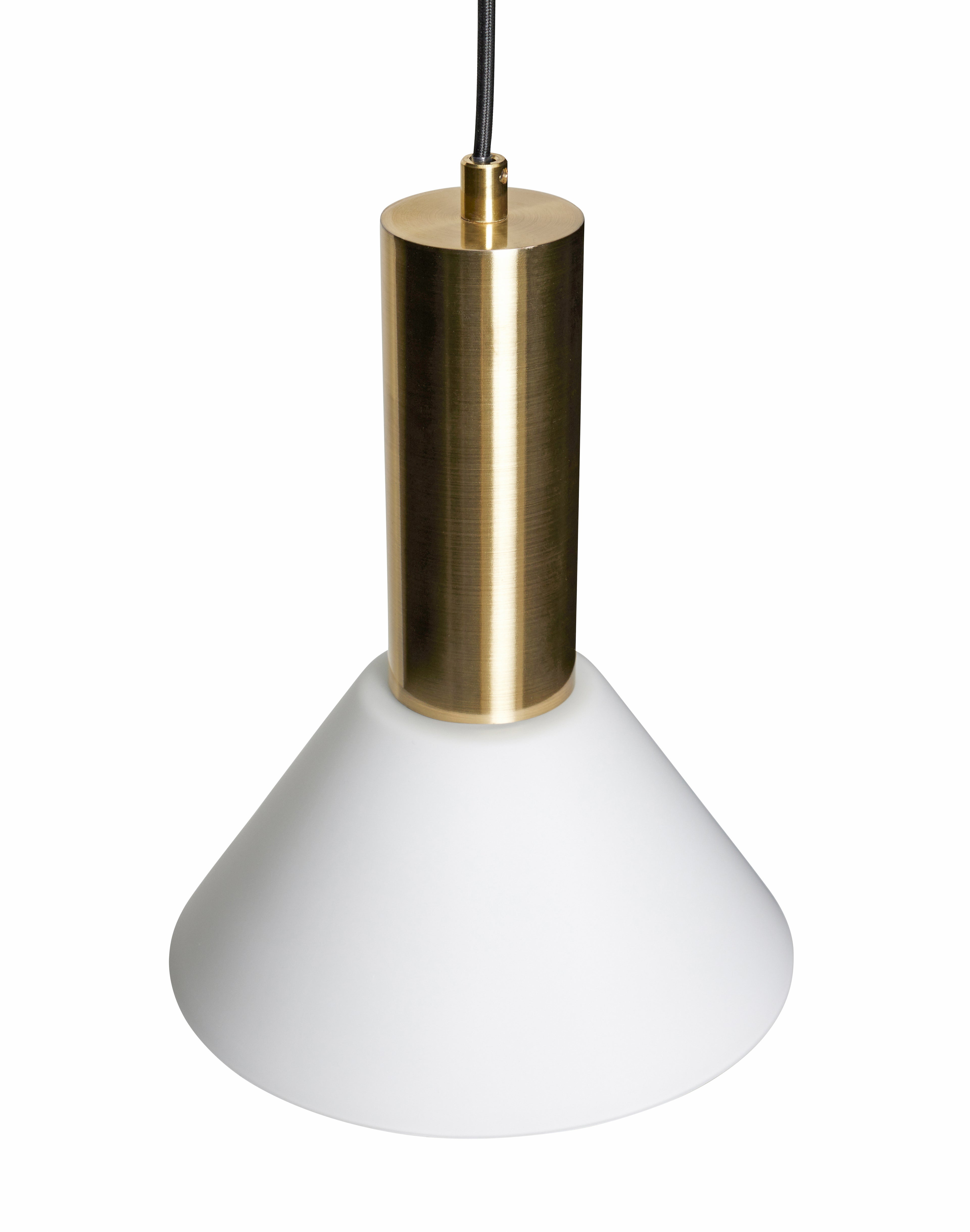 Kontrasthänge mässingsfärg - Ø25xH28cm, E27