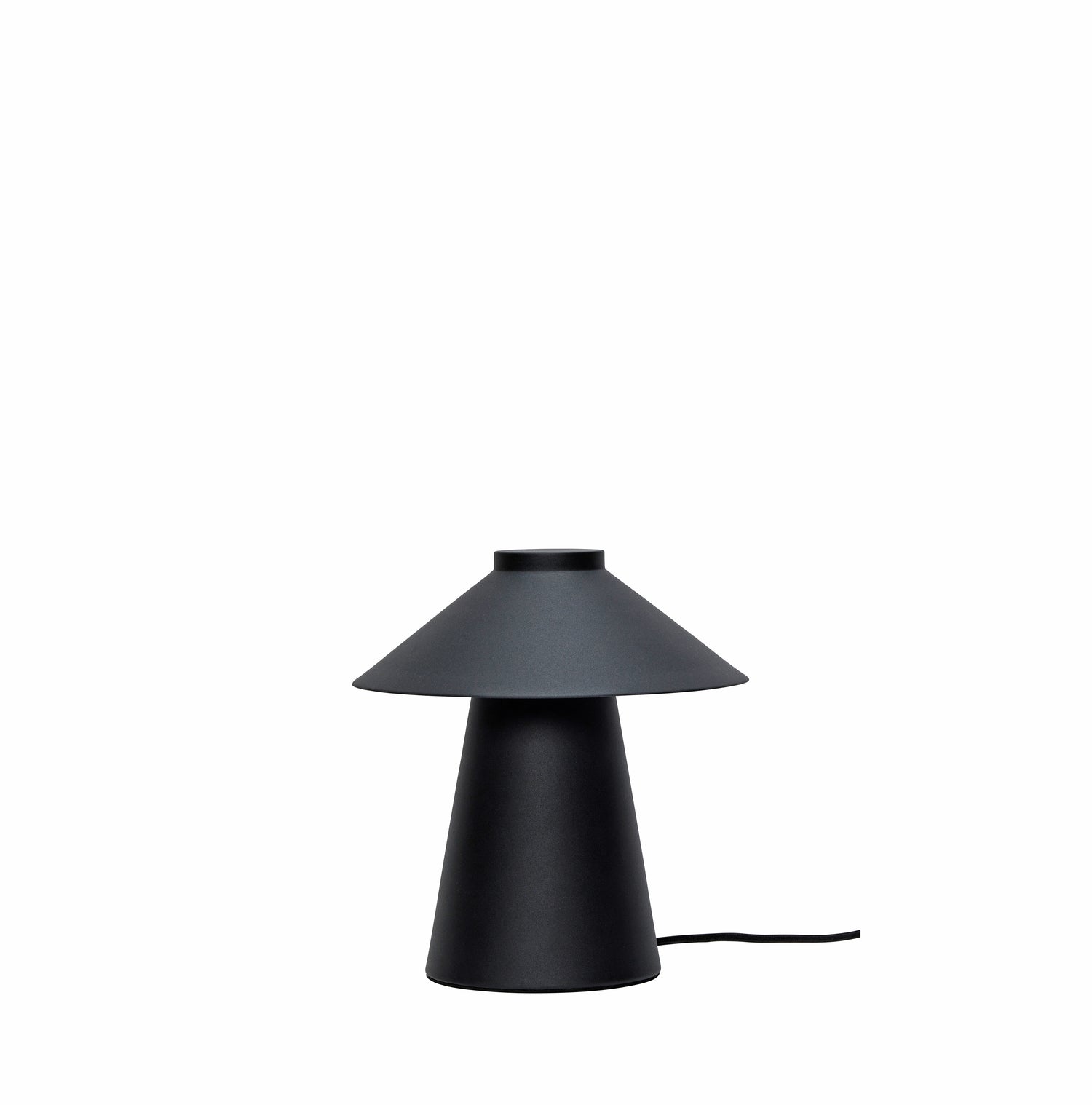 Chipper bordslampa svart - Ø25xh26cm, e27