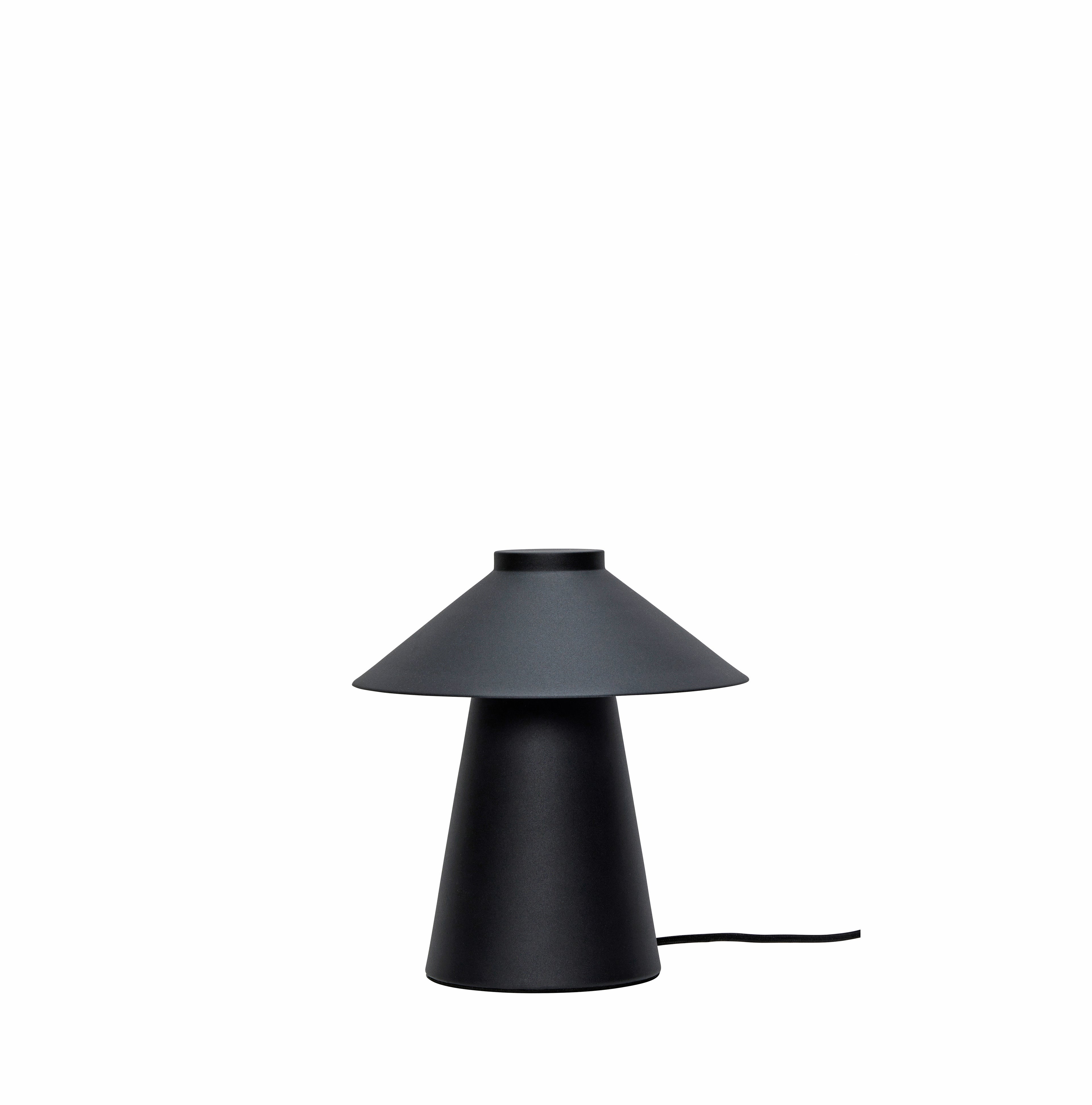 Chipper bordslampa svart - Ø25xh26cm, e27