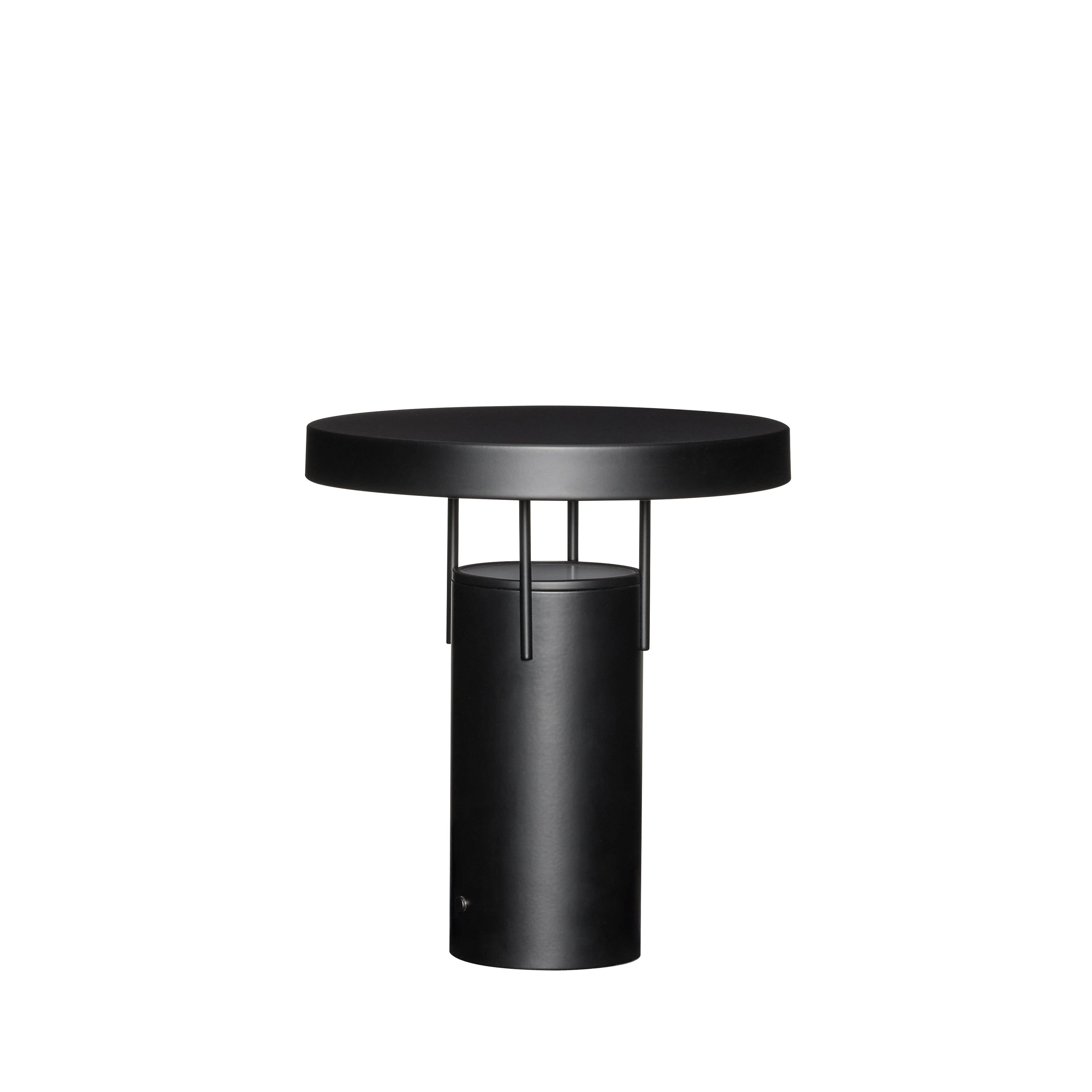 BringMe Portable Lamp Matt Black - ø25xh28cm