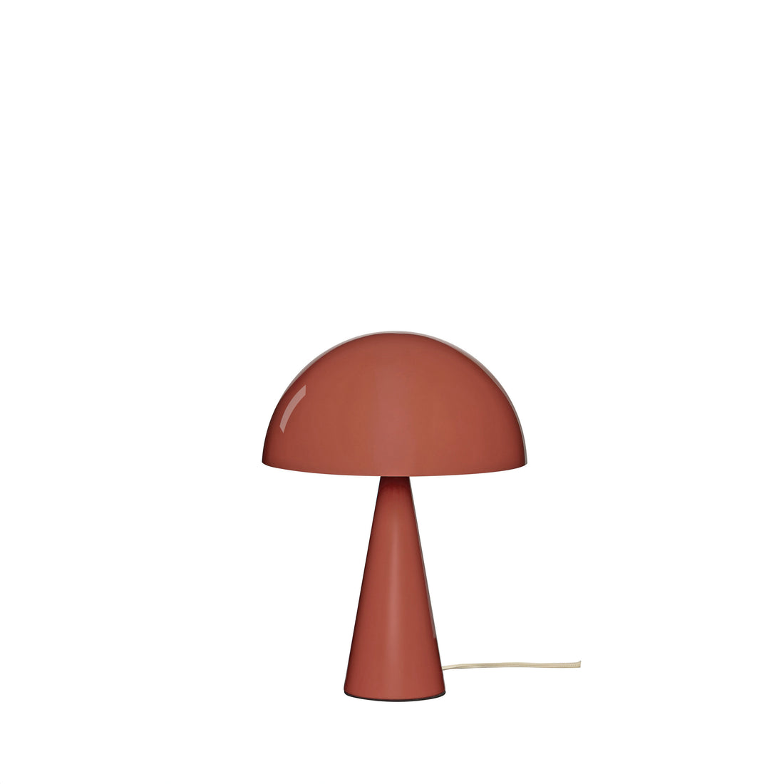 Mush Bordslampa Mini Röd - ø25xh34cm