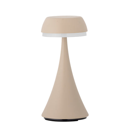 Bloomingville Pepleple Portable Lamp, laddningsbar, natur, aluminium