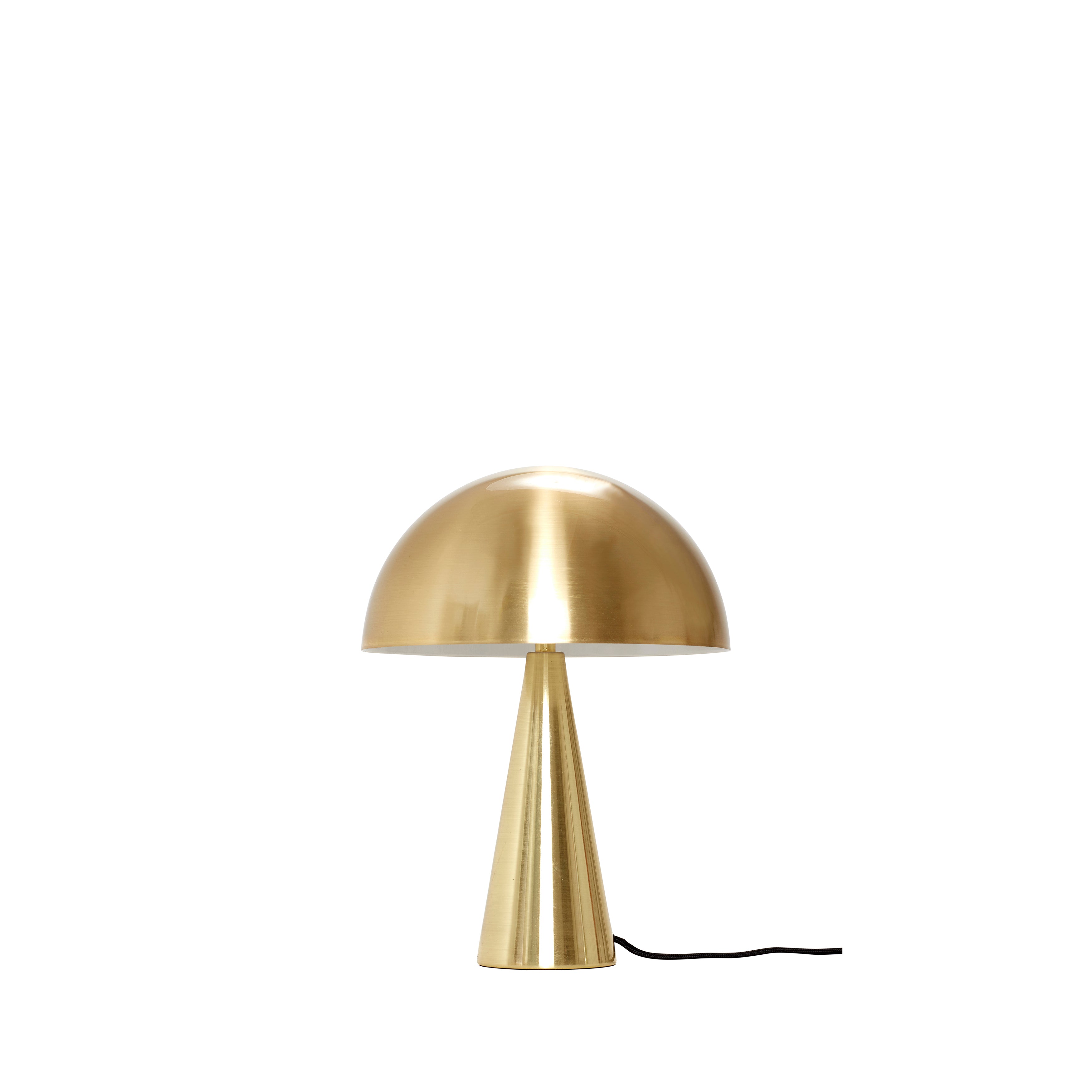 Mush bordslampa mini mässingsfärg - Ø25xh33cm