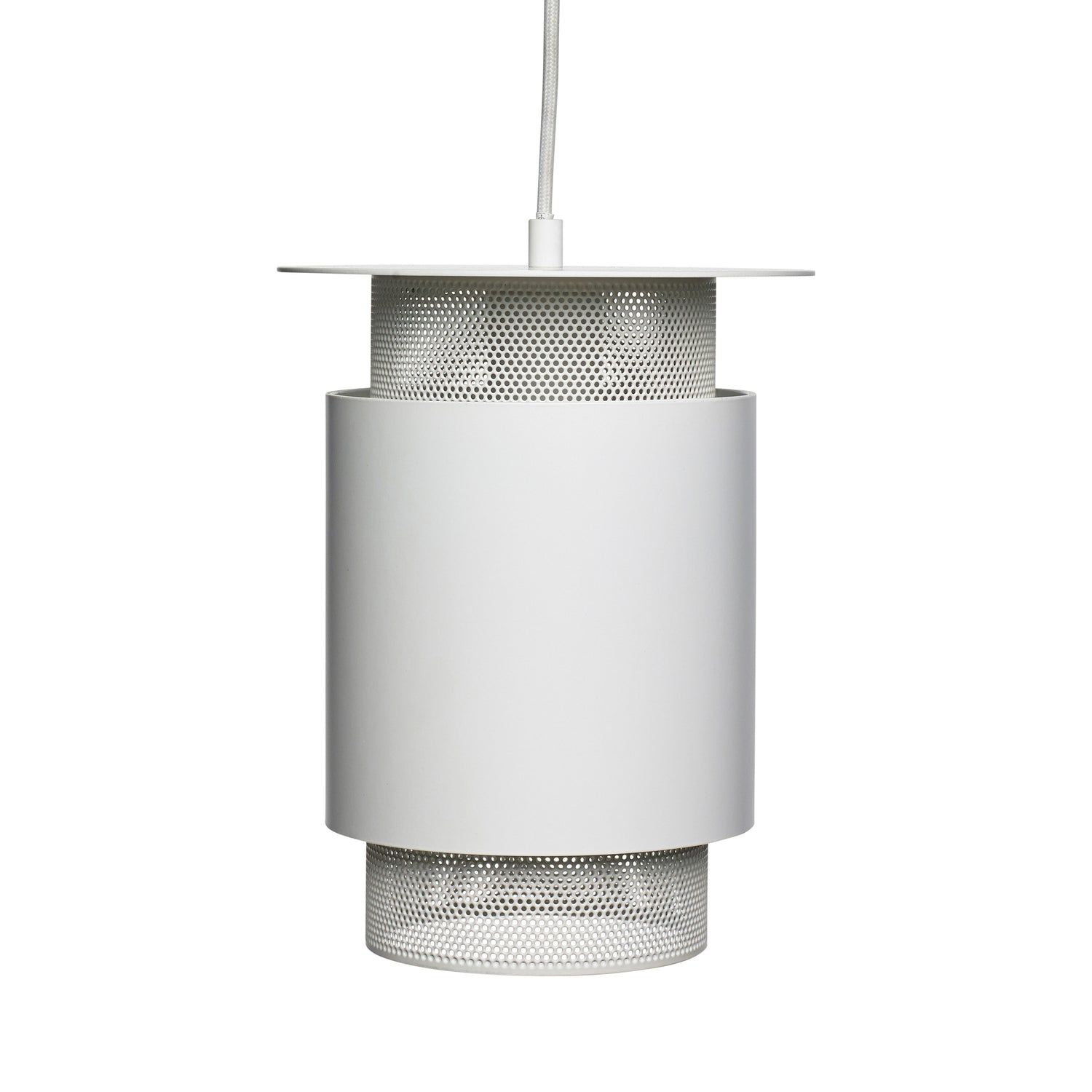 Edge Pendel White - Ø20xH26cm, E27/40W