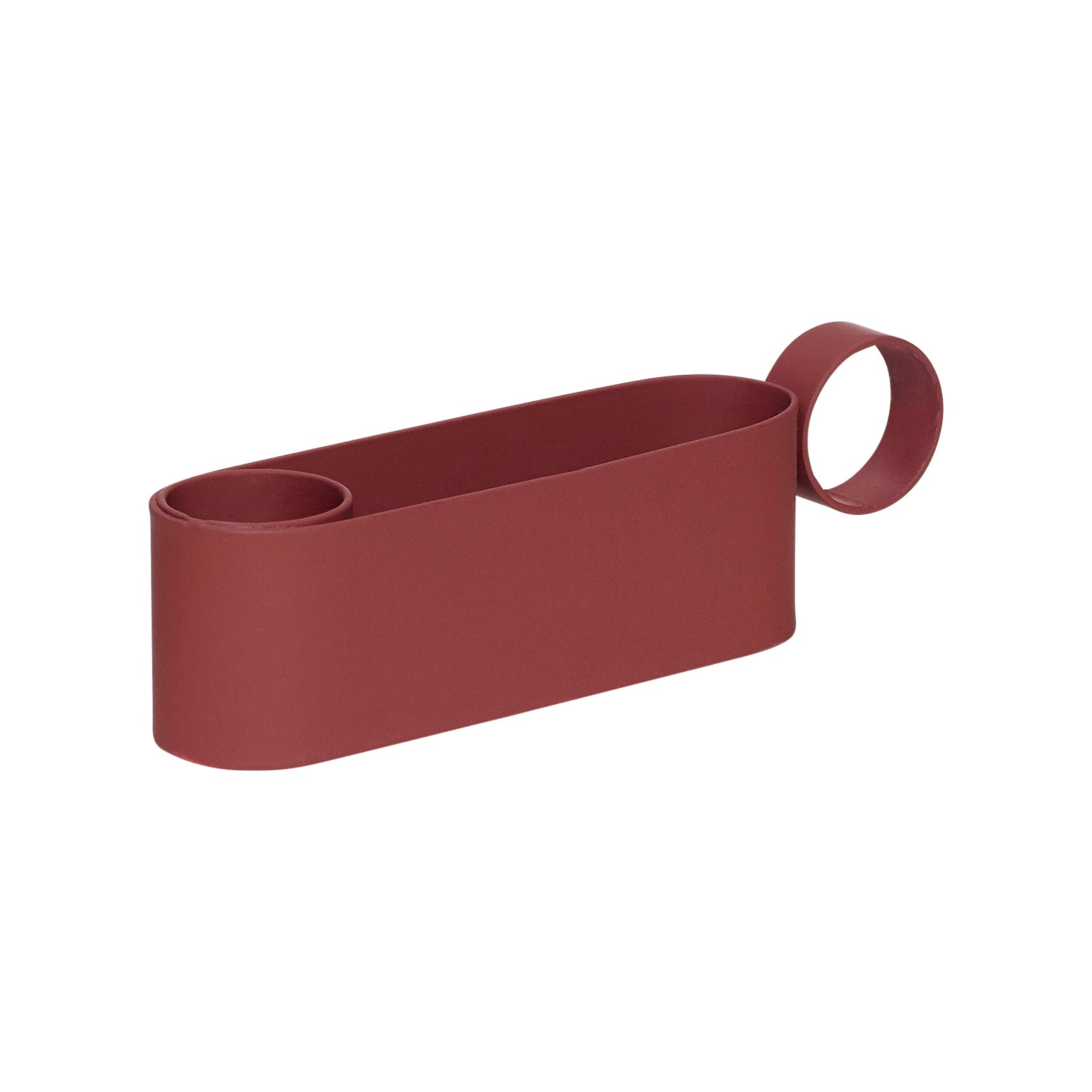 Emosh Ljusstake Burgundy - 13x3xh4cm