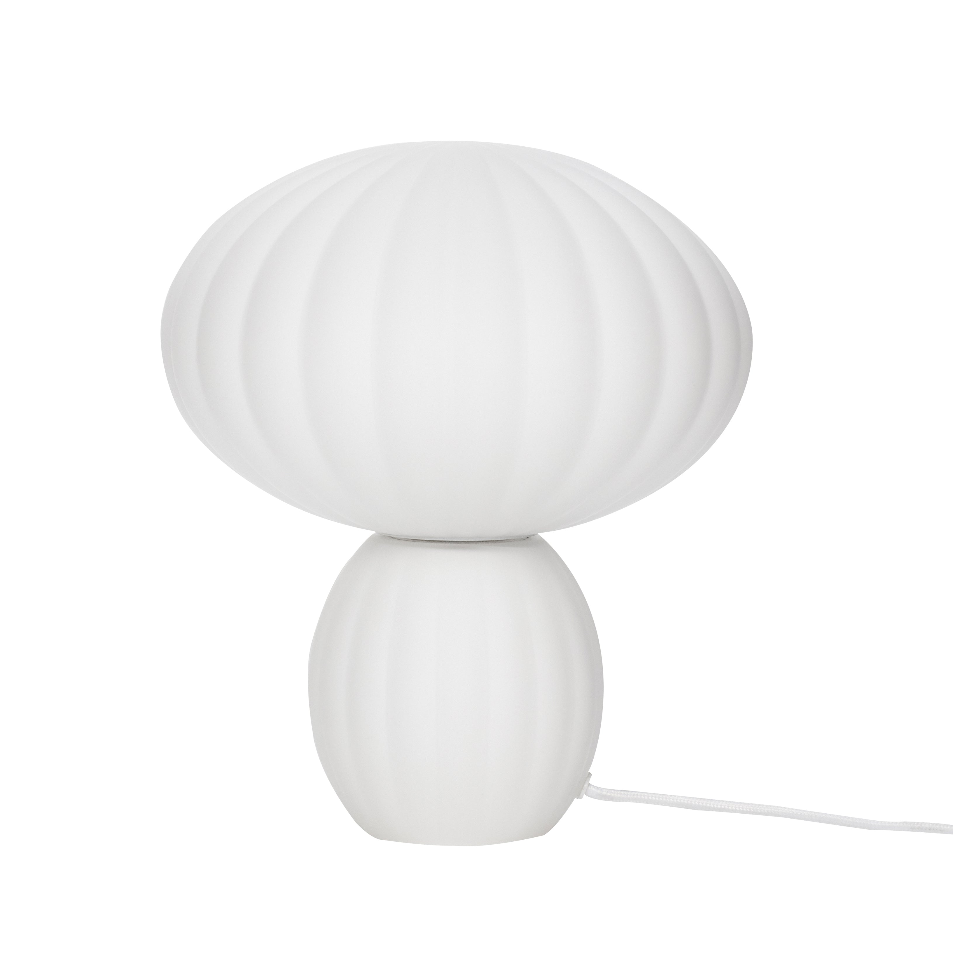 Kumu bordslampa vit - Ø23xh28cm