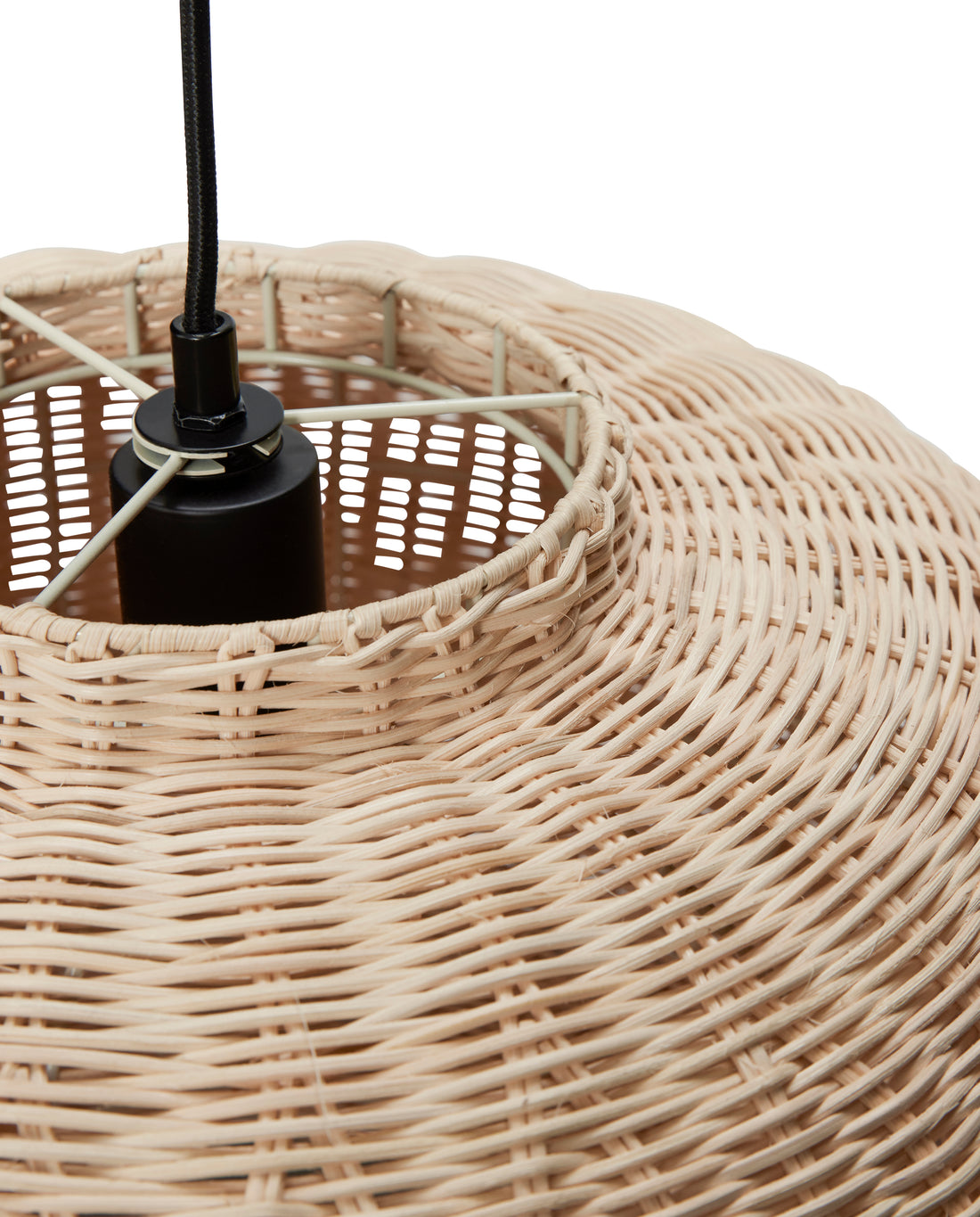 Chand hänge Ellips Natural - ø45xh27cm, E27