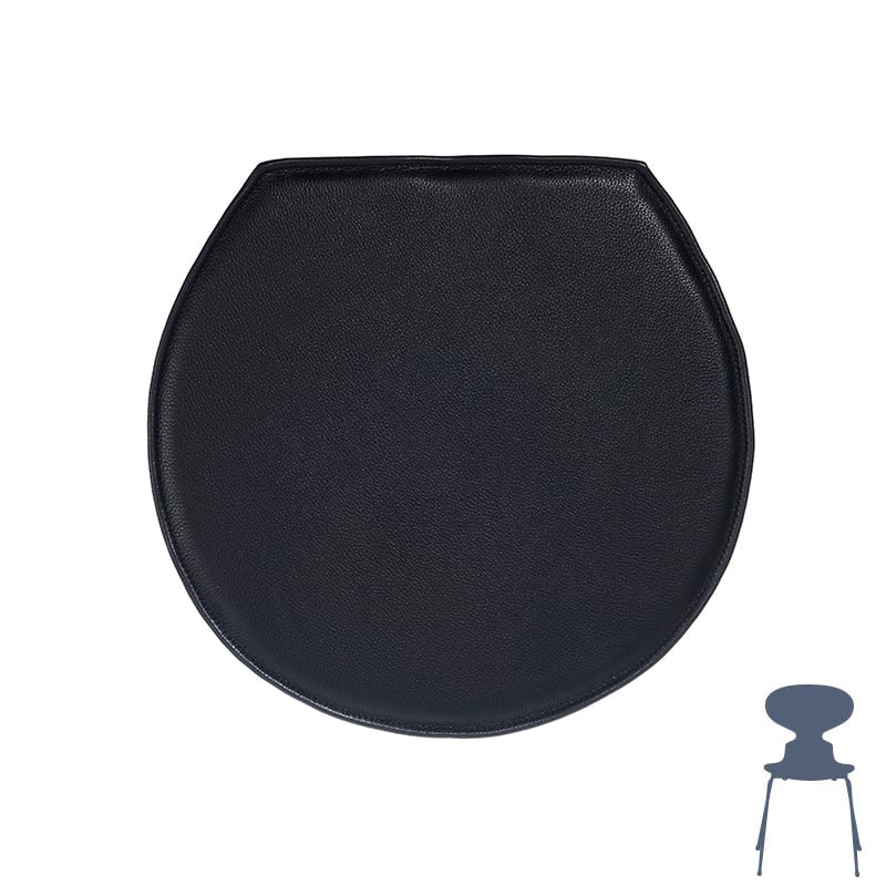 Lyxkudde till Arne Jacobsen Myren (3100 + 3101) i svart läder
