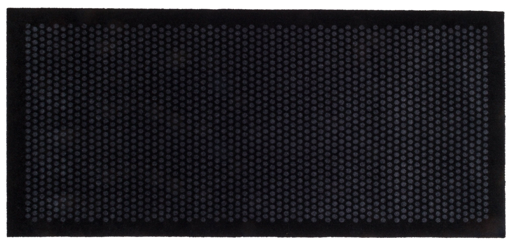 GULVMÅTTE 90 x 200 CM - DOTS/BLACK - Tica Copenhagen - DesignGaragen.dk