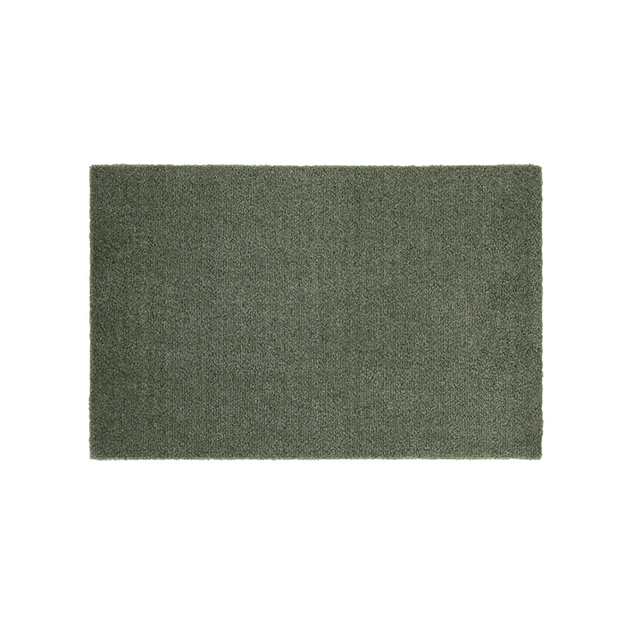 Golvmatta 40 x 60 cm - uni färg/dammig grön