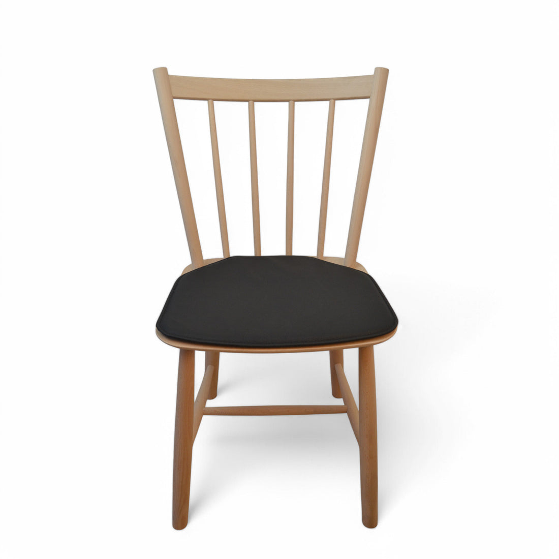 Kudde till Hay J41 -stol i - svart läder