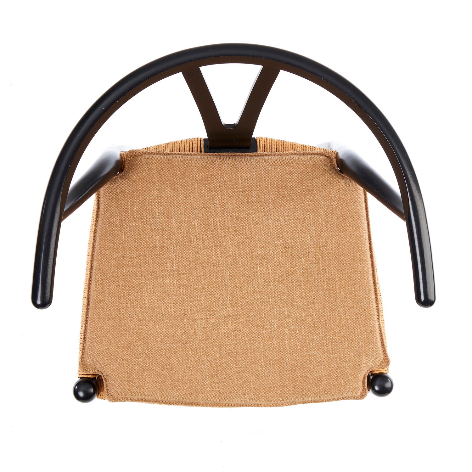 Kudde till Hans J. Wegner Y-Chair CH24 i Frayed Beige Fabric Padding