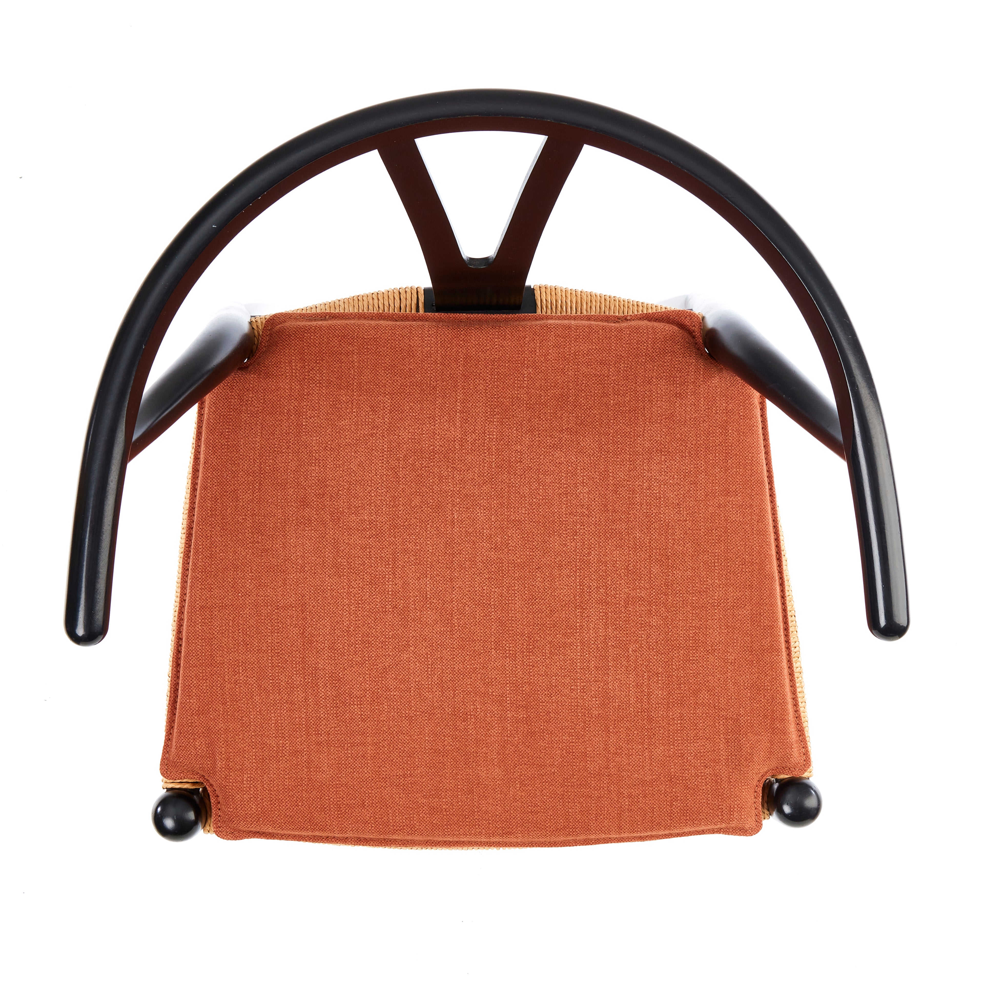 Hynde til Hans J. Wegner Y-stol CH24 i brick stof polstring - Hynder til Hans J. Wegner CH24 Y-stol - DesignGaragen.dk