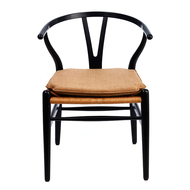 Kudde till Hans J. Wegner Y-Chair CH24 i Frayed Beige Fabric Padding