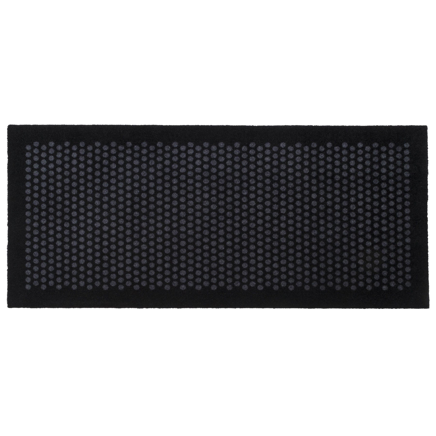 GULVMÅTTE 67 x 150 CM - DOTS/BLACK GREY - Tica Copenhagen - DesignGaragen.dk