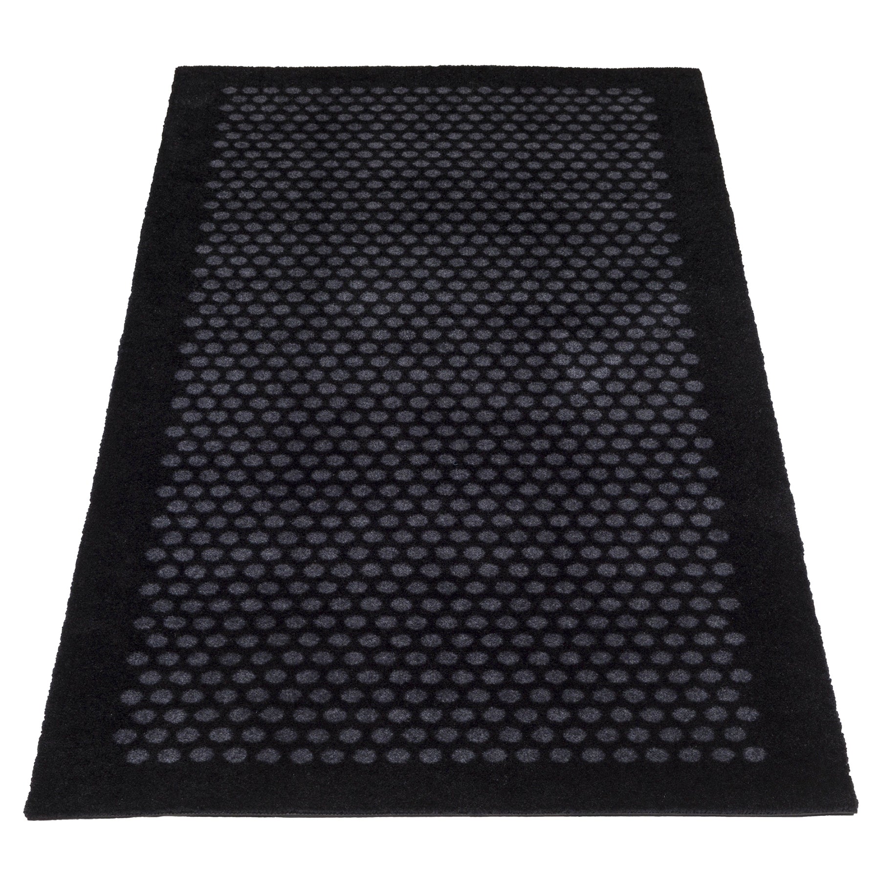 GULVMÅTTE 67 x 150 CM - DOTS/BLACK GREY - Tica Copenhagen - DesignGaragen.dk