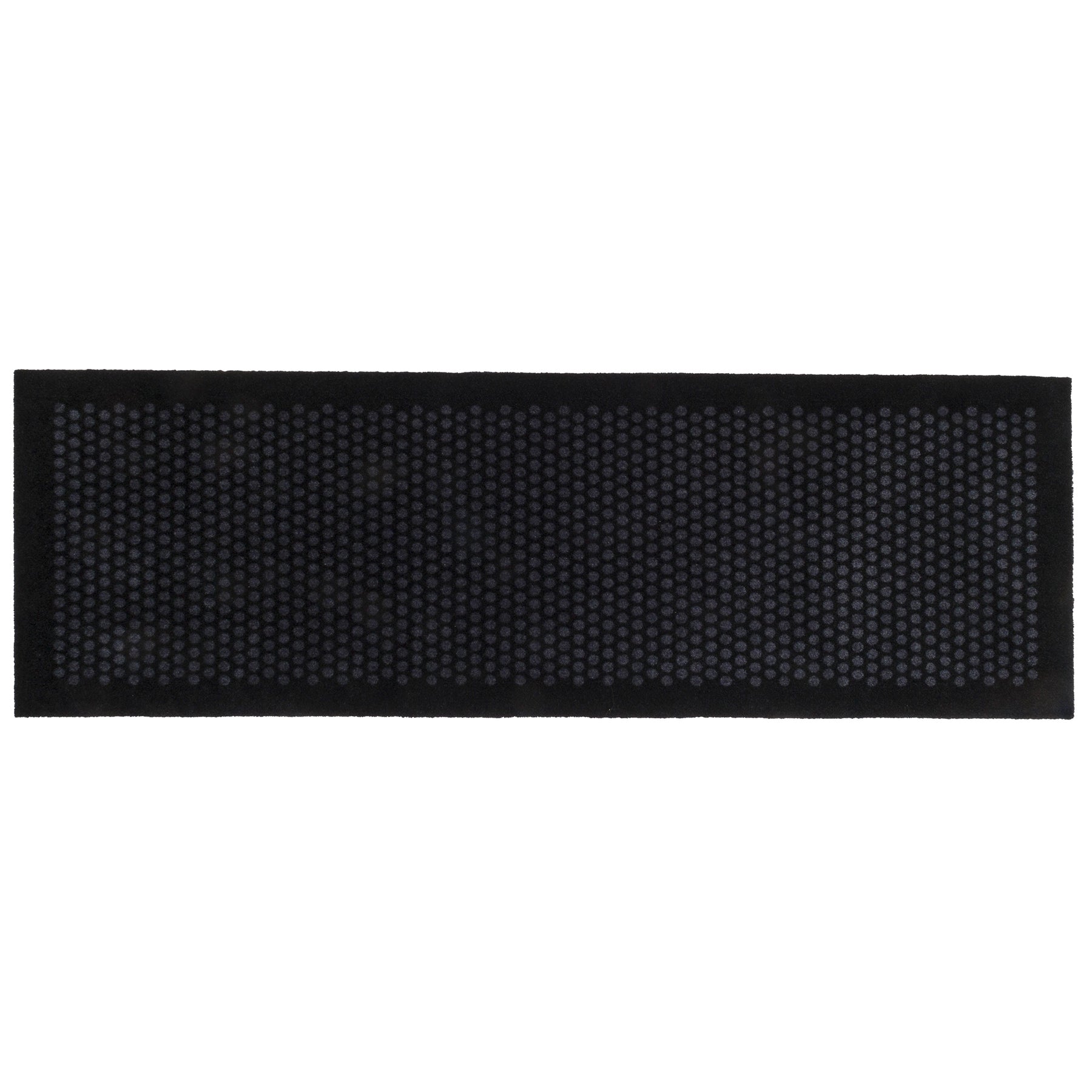 GULVMÅTTE 67 x 200 CM - DOTS/BLACK - Tica Copenhagen - DesignGaragen.dk