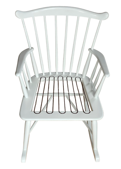 Luxury Cognac Leather Cushion för Farstrup Rocking Chair Model 183