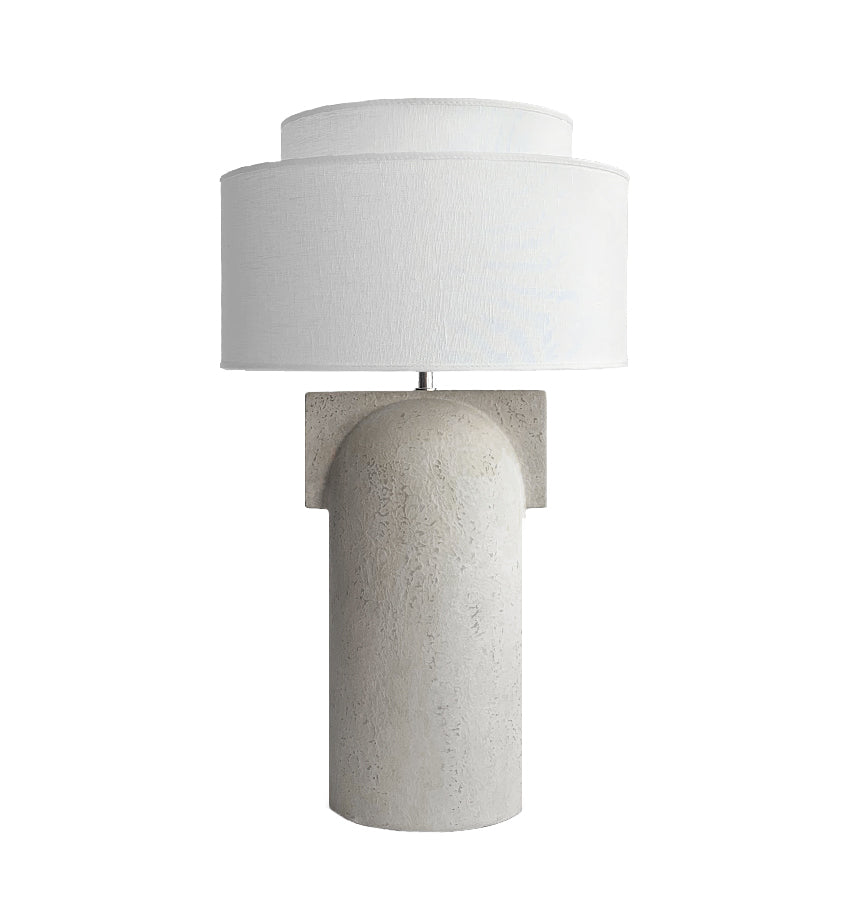 Figoll bordslampa beige