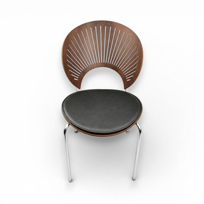 Lyxdyna till Nanna Ditzel Trinidad stolen i - svart läder