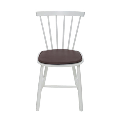 Grundläggande mörkbrun kudde till Poul M. Volther J46 -stol