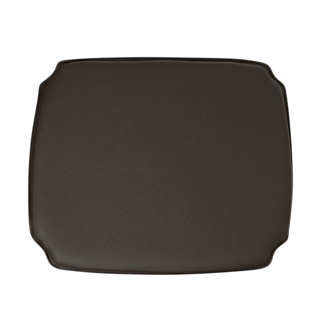 Kudde till Børge Mogensen BM1 -stol i mörkbrunt läder