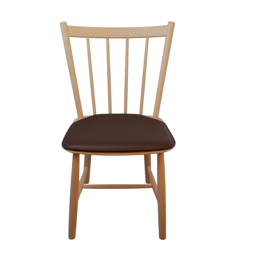 Kudde till Hay J41 -stolen i - Dark Brown Leather