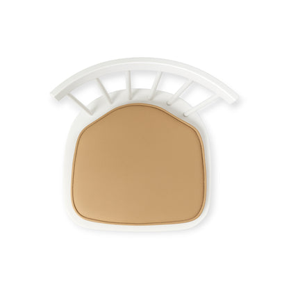 Lyxkudde till Poul M. Volther J46 -stol i Sand -färgad läder