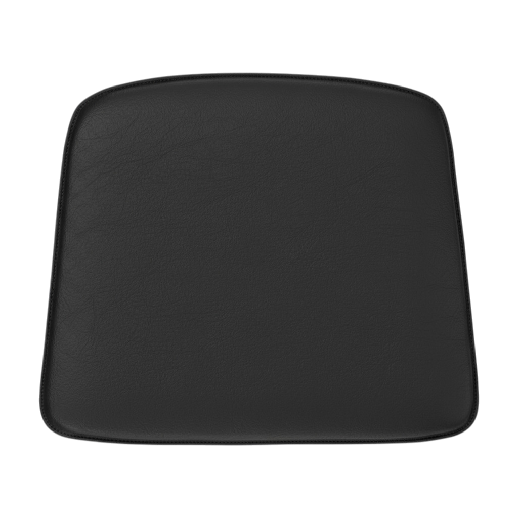 Luxury Leather Cushion till Hans J. Wegner J16 Rocking Chair in - Black Leather