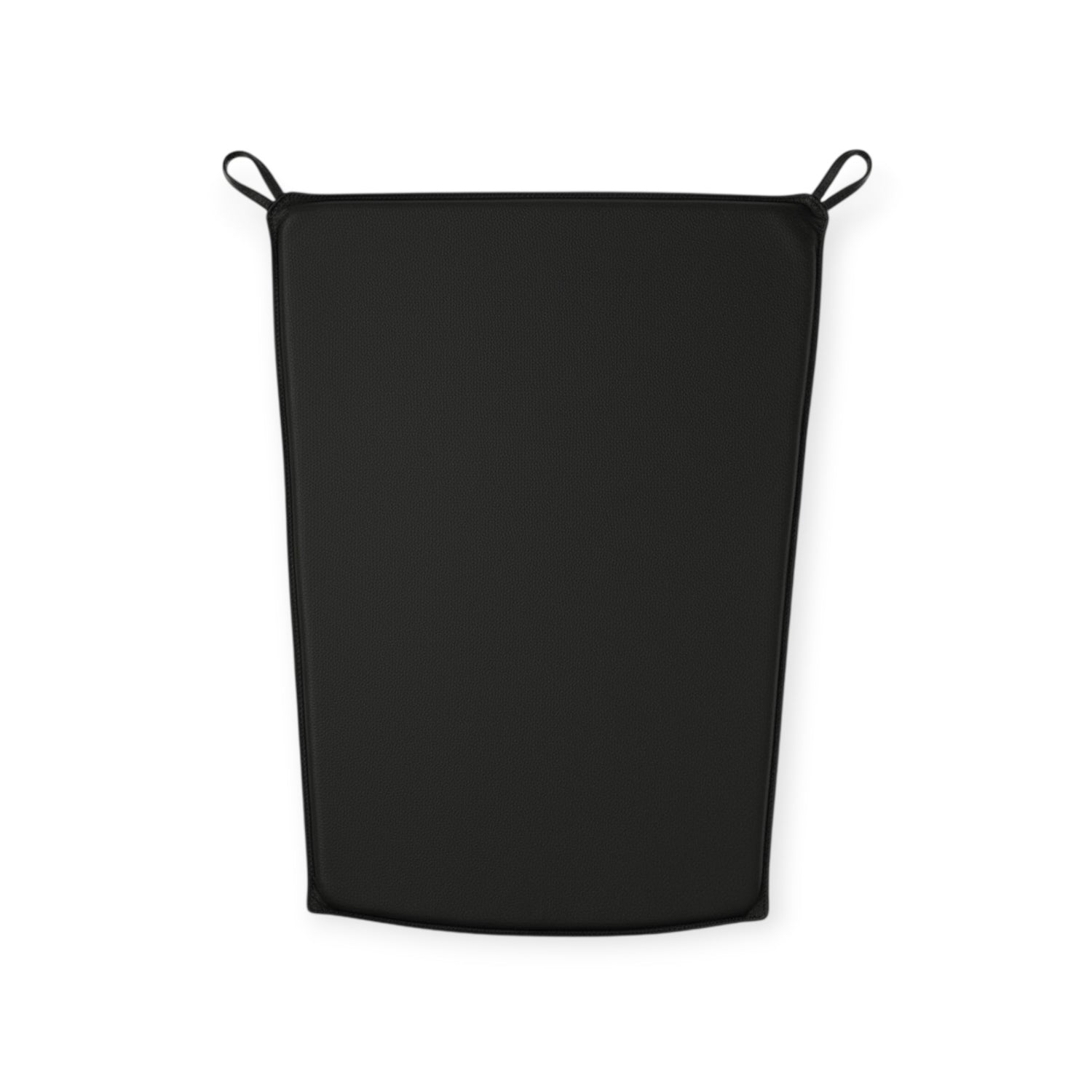 Lyxig ryggdyna till Hans J. Wegner J16 Gungstol i - svart läder