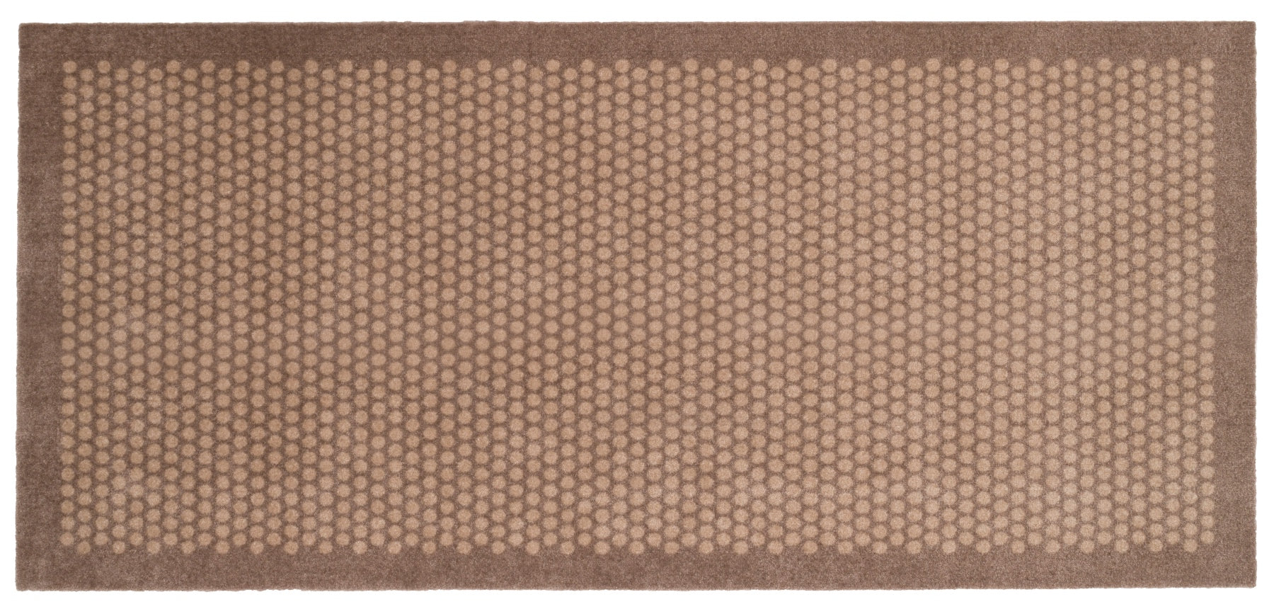 Golvmatta 90 x 200 cm - prickar/sand