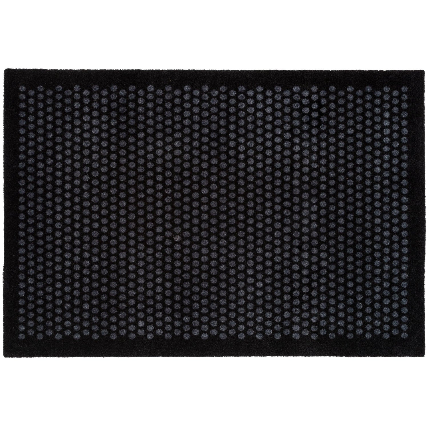 GULVMÅTTE 90 x 130 CM - DOTS/BLACK GREY - Tica Copenhagen - DesignGaragen.dk