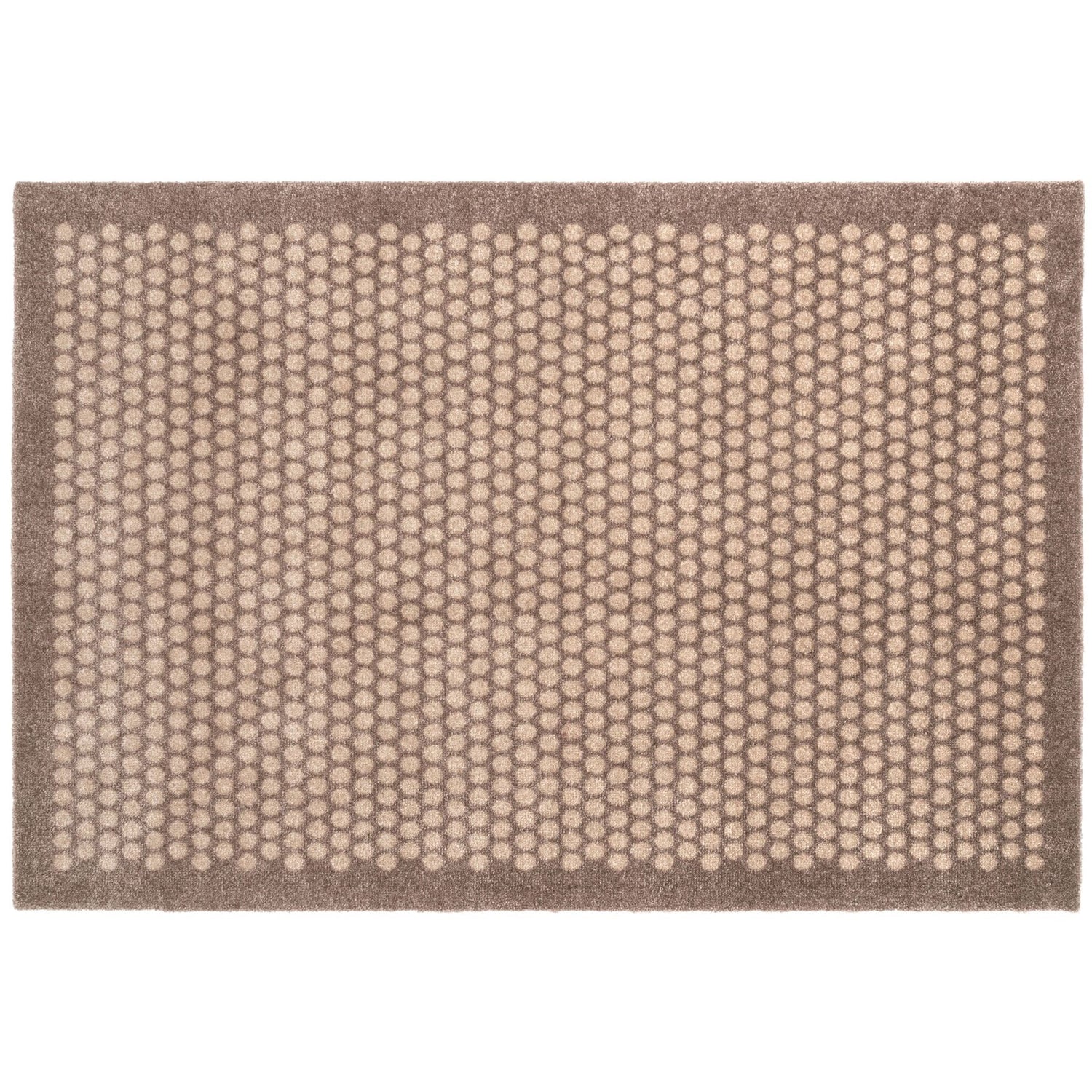 Golvmatta 90 x 130 cm - prickar/sand