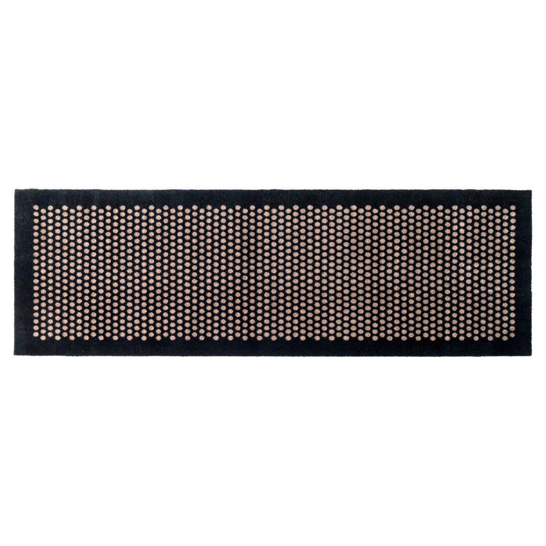 GOLVMATTA 67 x 200 CM Prickar/SVART SAND - Tica Copenhagen - DesignGaragen.dk