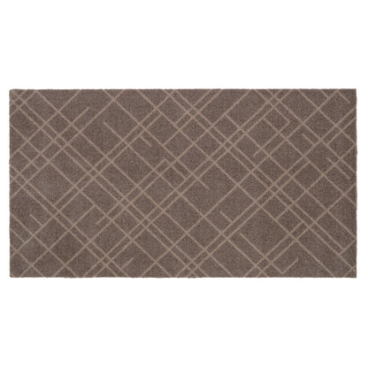 GULVMÅTTE 67 x 120 CM - LINES/SAND - Tica Copenhagen - DesignGaragen.dk