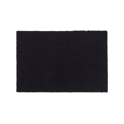 Golvmatta 40 x 60 cm - uni färg/svart