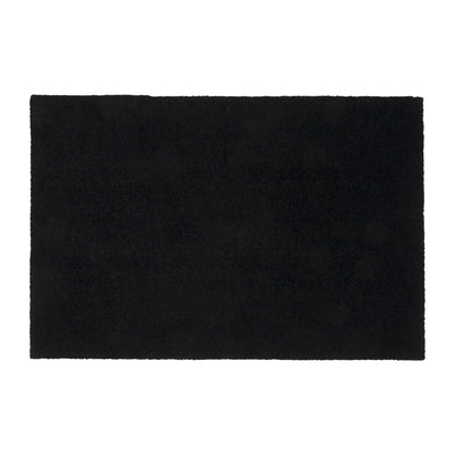Golvmatta 60 x 90 cm - uni färg/svart