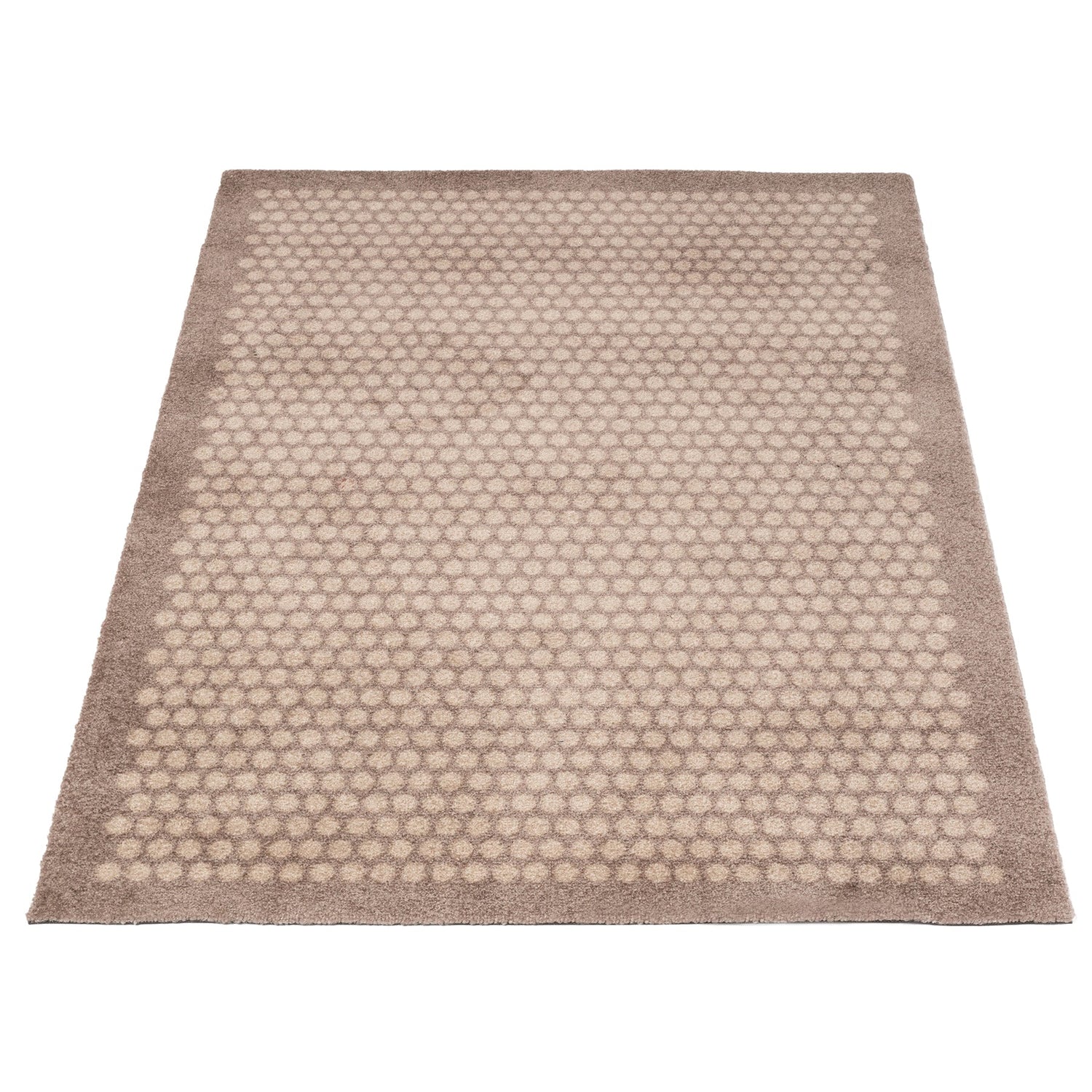 Golvmatta 90 x 130 cm - prickar/sand