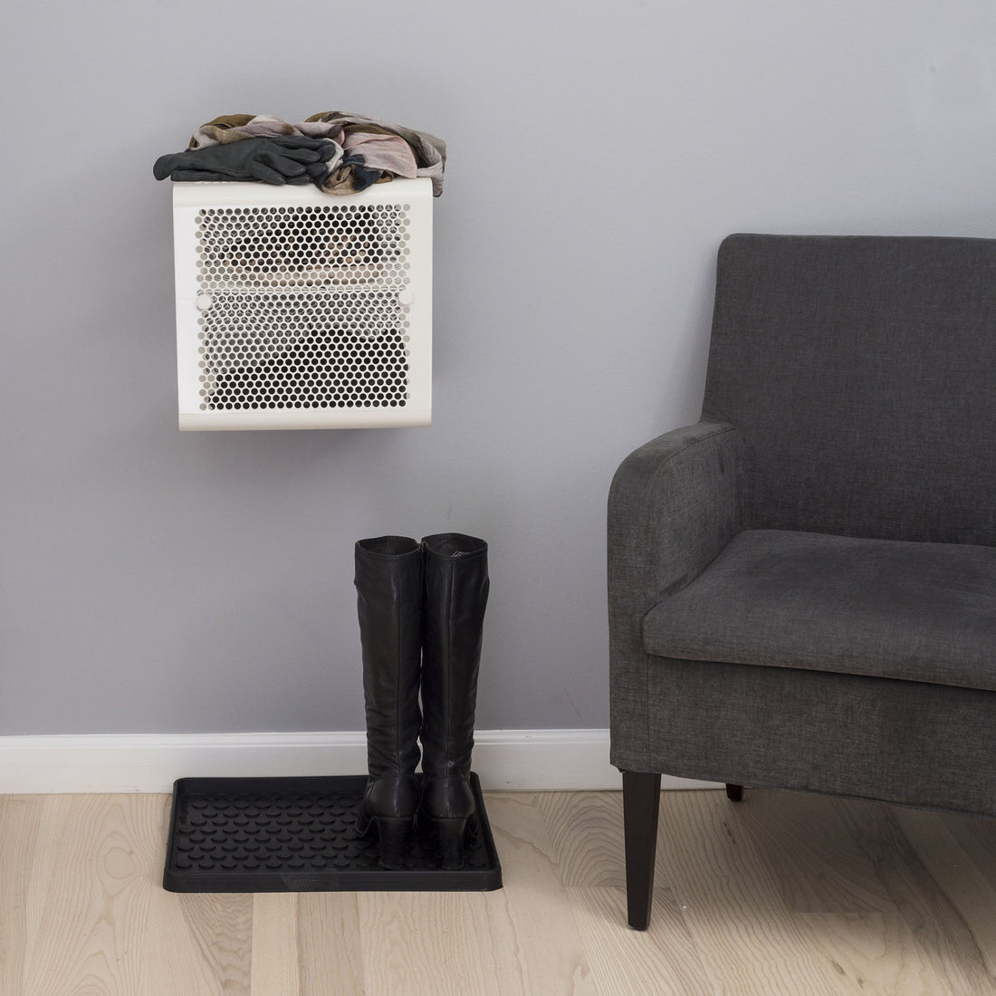 TICA RACK, WALL - SMALL/WHITE - Tica Copenhagen - DesignGaragen.dk