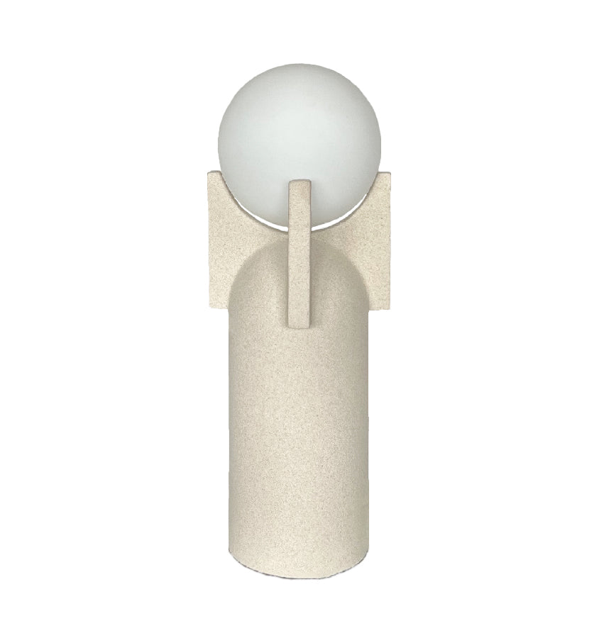 Tornitto bordslampa sand