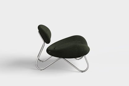 Meadow Lounge Chair - Furu/borstad stål