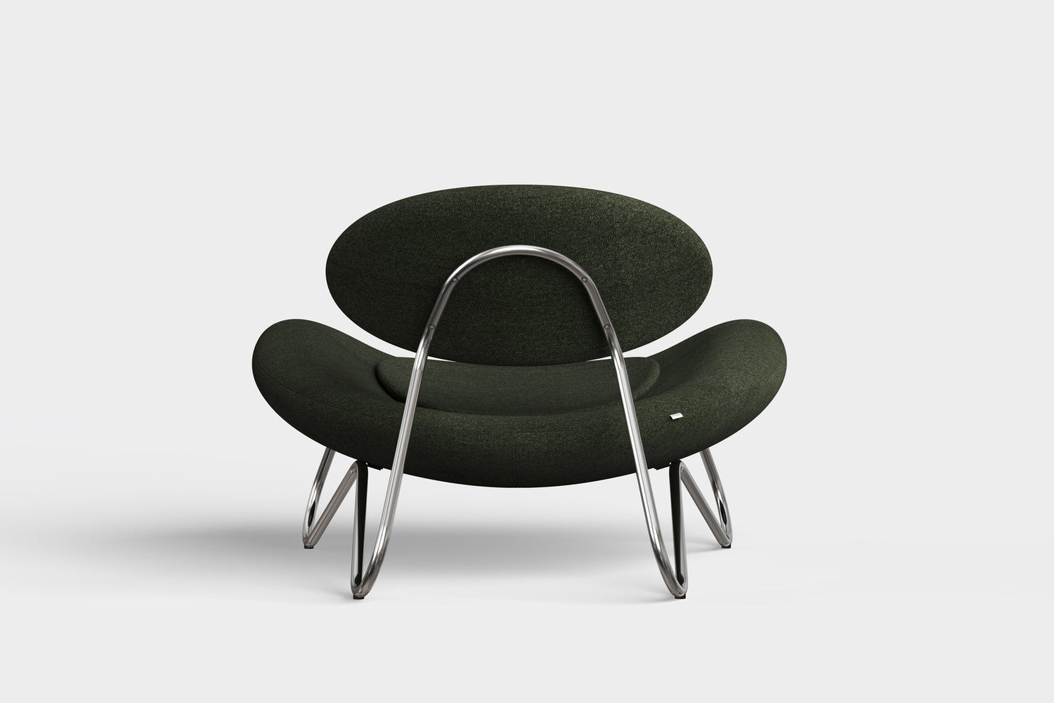 Meadow Lounge Chair - Furu/Krom