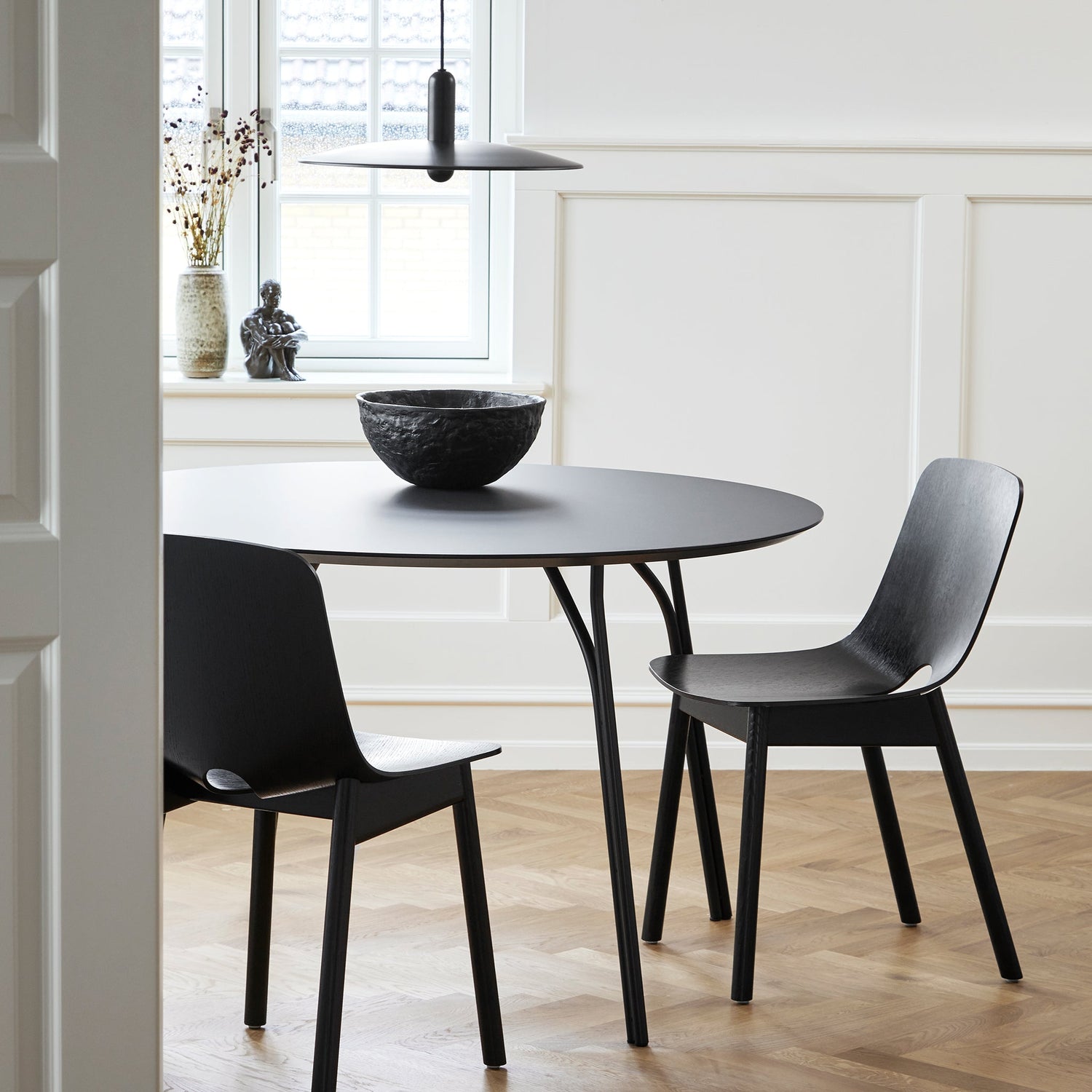 Tree Matbord (120 cm) - Svart/Svart