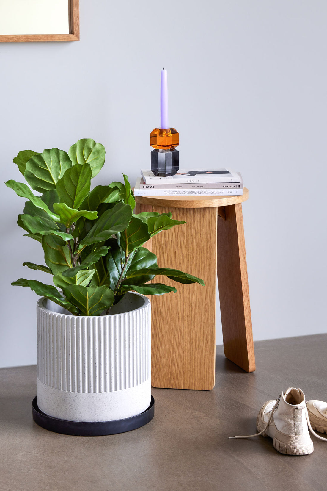 Hübsch omfamnar tefat svart (uppsättning av 3)